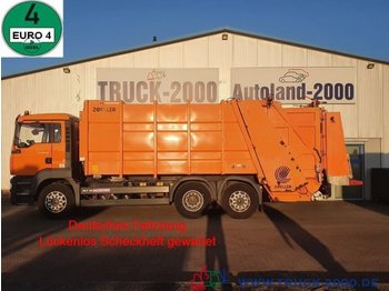 Camión de basura para transporte de basura MAN TGA 26.320 Zoeller XXL+1.3 Schüttung TÜV 08-21: foto 1