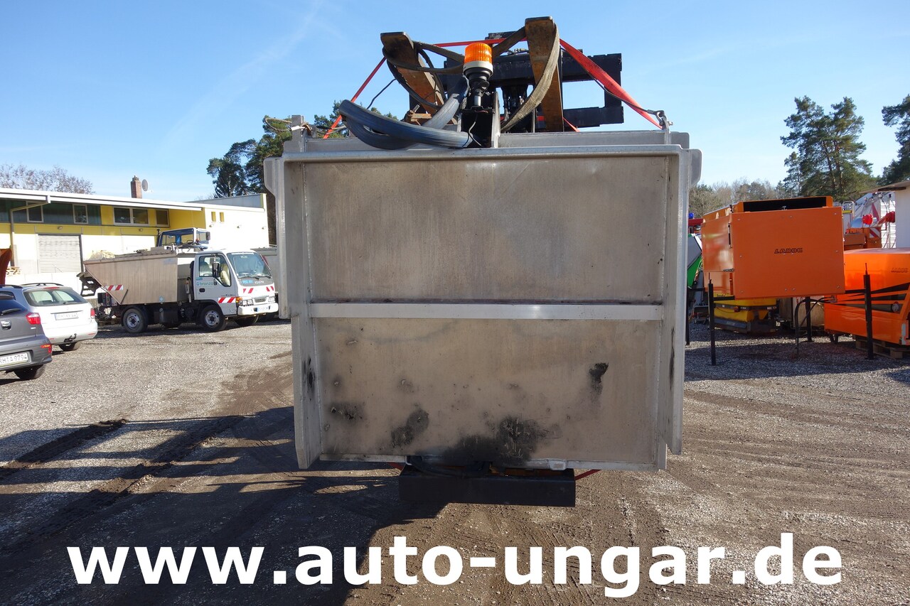 Camión de basura para transporte de basura Multicar Müllaufbau PB400 Aluaufbau mit Hilfsrahmen 4m³ Kipper Presse Lifter: foto 2