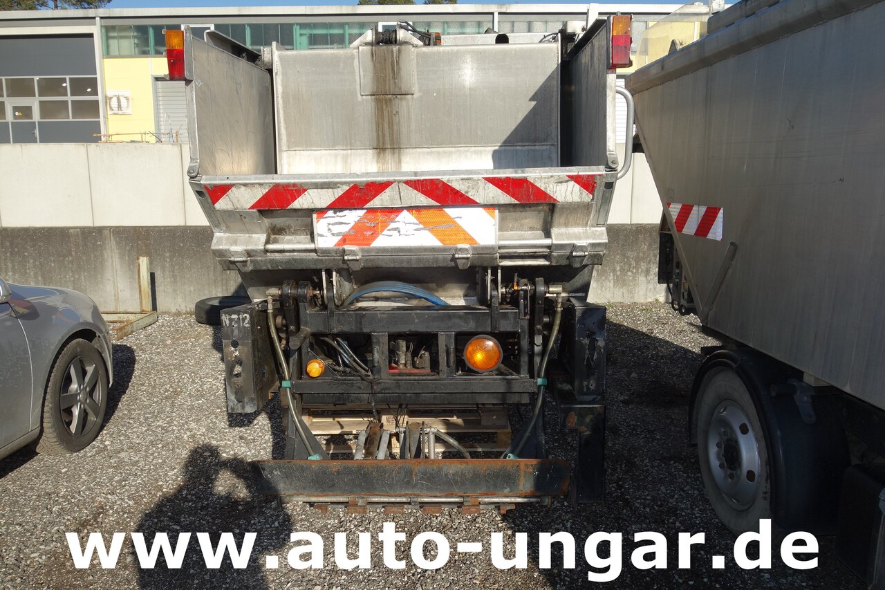 Camión de basura para transporte de basura Multicar Müllaufbau PB400 Aluaufbau mit Hilfsrahmen 4m³ Kipper Presse Lifter: foto 16