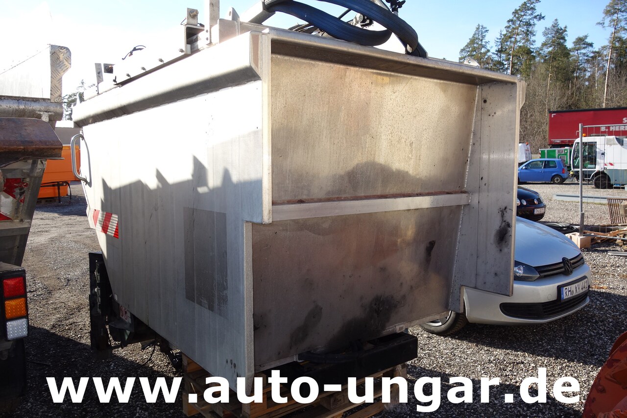 Camión de basura para transporte de basura Multicar Müllaufbau PB400 Aluaufbau mit Hilfsrahmen 4m³ Kipper Presse Lifter: foto 23