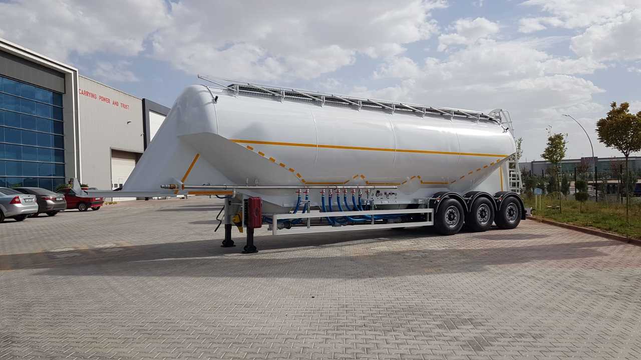SINAN Flour and Feed W type Silo Bulk Tanker Semitrailer - Semirremolque silo: foto 5