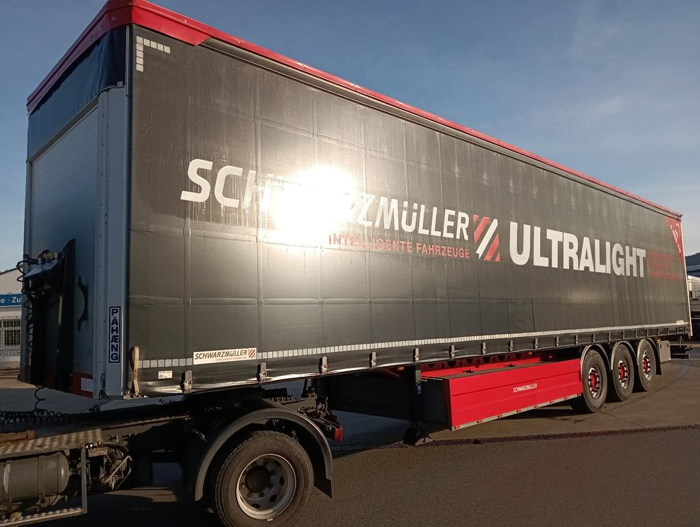 Schwarzmüller 3-A-ULTRALIGHT-Pal-Kiste Liftachse SAF 5680kgTÜV  - Semirremolque lona: foto 5