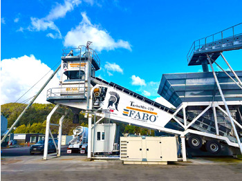 FABO TURBOMIX-120 MOBILE CONCRETE PLANT - Planta de hormigón: foto 1
