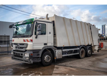 Mercedes ACTROS 2632 L-MP3+FAUN - Camión de basura: foto 1