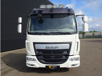 DAF LF 210 EURO 6 / OPRIJ WAGEN / MACHINE TRANSPORT - Camión portavehículos: foto 2