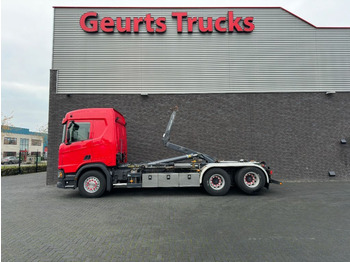 Scania R500 NGS 6X2NA + MEILLER RS 21 65 HAAKARMSYSTEEM - Camión multibasculante: foto 1