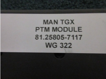 MAN TGX 81.25805-7117 PTM MODULE EURO 5 - Sistema eléctrico: foto 3