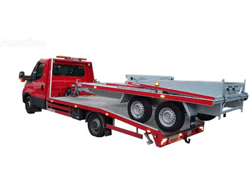 Gewe Laweta piętrowa, hydrauliczna, L3500 F/1 - Remolque portavehículos: foto 2