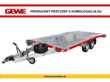 Gewe Laweta L3500 D/1 - 4x2,1 m - super wytrzymała - Remolque portavehículos: foto 1