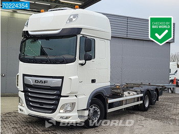 DAF XF 480 6X2 SSC ACC Retarder 2x Tanks Standklima Navi Liftachse Euro 6 - Camión portacontenedore/ Intercambiable: foto 1