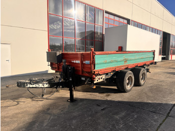 Remolque volquete Obermaier OS2-TD190A 19 t Tandemkipper- Tieflader, Breitbereifung: foto 4 Remolque volquete Obermaier OS2-TD190A 19 t Tandemkipper- Tieflader, Breitbereifung: foto 4