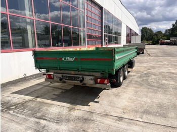 Remolque volquete Tandemkipper- Tieflader, wenig Benutzt: foto 4