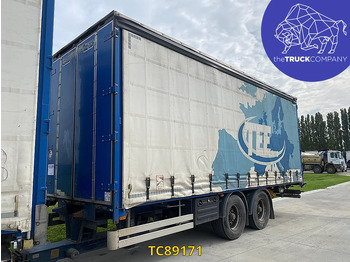 Remolque con toldo VAN HOOL