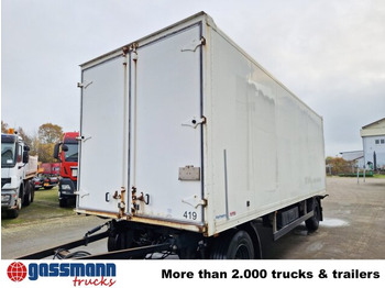 Remolque caja cerrada Hofmann, Kleiderkofferanhänger, durchladbar,: foto 3