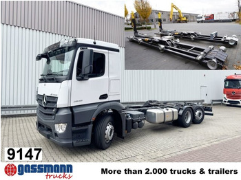 Camión multibasculante MERCEDES-BENZ Actros 2548