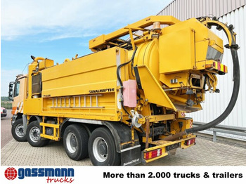 Barredora vial Mercedes-Benz Actros 3243 K 8x4/4, Müller Saug- und: foto 2