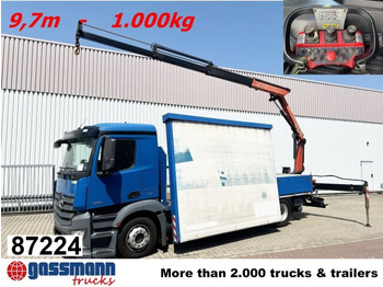 Camión caja abierta MERCEDES-BENZ Antos