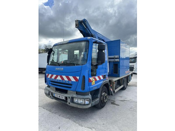 Camión con plataforma elevadora Iveco Eurocargo 100E19: foto 1
