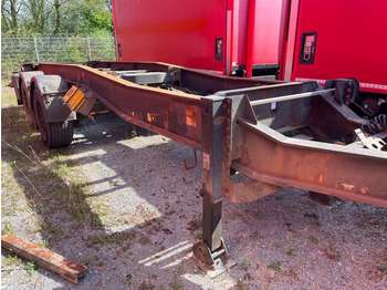 Remolque multilift/ Portacontenedores de cadenas HUEFFERMANN Tandemanhänger HTS 1877 Containeranhänger: foto 2 Remolque multilift/ Portacontenedores de cadenas HUEFFERMANN Tandemanhänger HTS 1877 Containeranhänger: foto 2