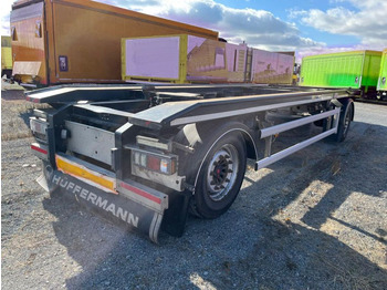 Remolque multilift/ Portacontenedores de cadenas Hüffermann 2-achs Abrollanhänger HAR 18.70 Containeranhänge: foto 5