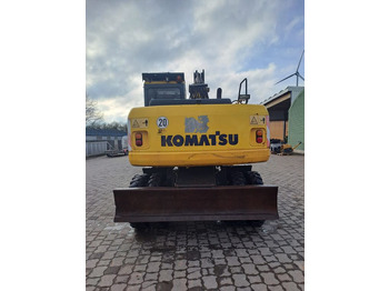 Excavadora de ruedas Komatsu PW 160-7, Bj 07, 7050 BH, hydr. VA, MS10, GLV: foto 5