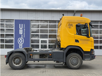 Cabeza tractora Scania G450 XT 4x4 Euro 6 SZM Kipphydraulik Blatt/ Luft: foto 2