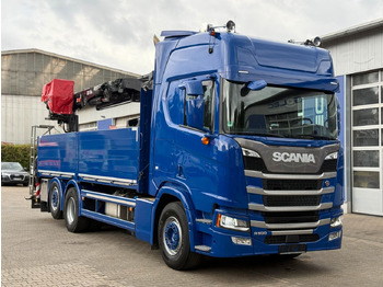 Camión caja abierta SCANIA R 500