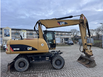 Excavadora de ruedas CATERPILLAR M 318 D full Hydr. Top Zustand German machine !: foto 2 Excavadora de ruedas CATERPILLAR M 318 D full Hydr. Top Zustand German machine !: foto 2