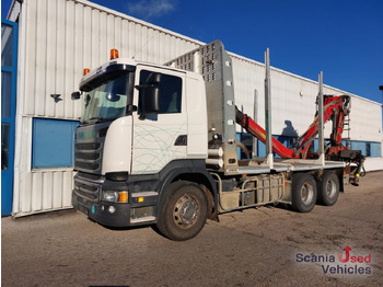 Camión forestal SCANIA R 490