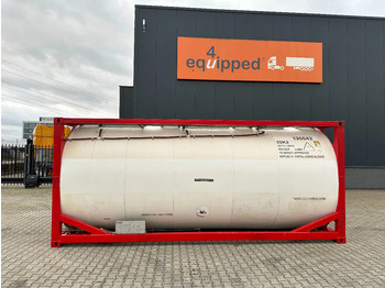 Tanque de almacenamiento para transporte de combustible SINGAMAS 20FT ISO, 26.000L/1-COMP/3 BAFFELS/3 manholes, 5Y inspection: 06/2027: foto 2