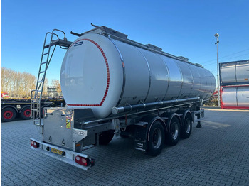 Semirremolque cisterna para transporte de alimentos Van Hool LEVENSMIDDELEN / 39.000L / 3-KAMMER / INOX / NL-Auflieger / APK: 03/202: foto 3 Semirremolque cisterna para transporte de alimentos Van Hool LEVENSMIDDELEN / 39.000L / 3-KAMMER / INOX / NL-Auflieger / APK: 03/202: foto 3