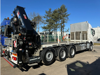 Camión caja abierta, Camión grúa Volvo FH 420 8x4 TRIDEM + KRAAN HIAB 408 E-8 HIPRO + WINCH - 63.000km ONLY - CREWCAB 4 SEATER - PLATFORM 7m - TOP CONDITION: foto 4