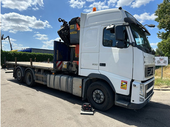 Camión grúa Volvo FH 500 6X2 + CRANE PALFINGER PK50002 E 6x - RETARDER - PLATFORM 6m20 - TWISTLOCKS 20' - 561.000km - EURO 5: foto 2