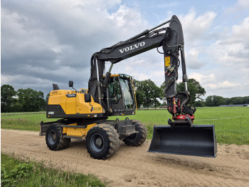 Excavadora de ruedas VOLVO EW 140 D Rototilt: foto 5