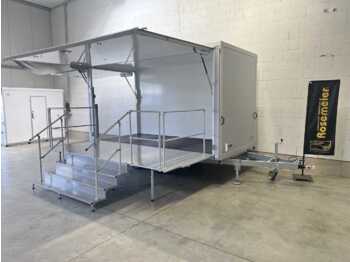 Remolque venta ambulante nuevo UNSINN PK 3042-13-2400 Podest Verkaufsanhänger: foto 4