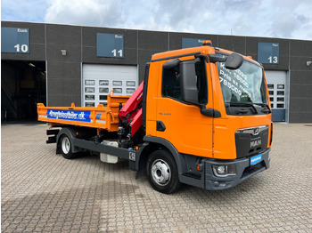 Camión volquete, Camión grúa MAN TGL 8.220: foto 3 Camión volquete, Camión grúa MAN TGL 8.220: foto 3