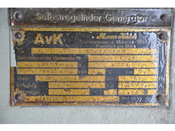 Generador industriale MAN D2530 ME AEG 190 Kva: foto 4
