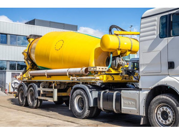 Semirremolque hormigonera DE BUF BETON MIXER/MALAXEUR/MISCHER-10M3: foto 2