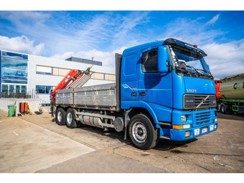 Camión caja abierta, Camión grúa Volvo FH 12-340 - HMF 2420 K6 (2012): foto 2