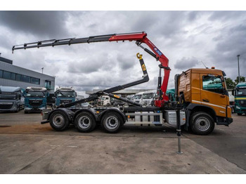 Camión multibasculante, Camión grúa Volvo FMX 430-8x4+HMF 2820/6xhydr.: foto 3 Camión multibasculante, Camión grúa Volvo FMX 430-8x4+HMF 2820/6xhydr.: foto 3