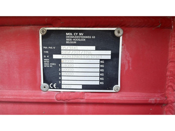 Semirremolque volquete MOL KF85F/20T/37AI (BELGIAN TRAILER / DRUM BRAKES / FREINES TAMBOUR / BPW AXLES): foto 3 Semirremolque volquete MOL KF85F/20T/37AI (BELGIAN TRAILER / DRUM BRAKES / FREINES TAMBOUR / BPW AXLES): foto 3