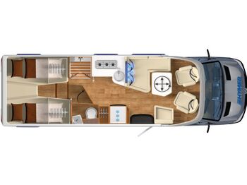 Autocaravana perfilada nuevo HYMER / ERIBA / HYMERCAR B-Klasse ML T 780 Luftfederung Hydraulikstützen: foto 1