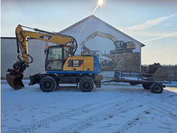 Excavadora de ruedas CATERPILLAR M318F