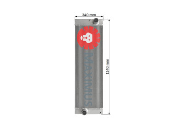 Radiador para Cargadora de ruedas nuevo JCB 426 , 414S , 436 , 416S , 414: foto 2