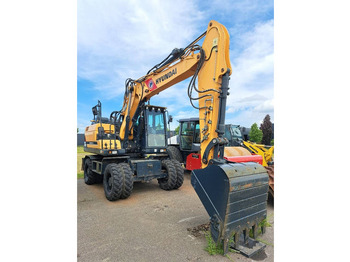 Excavadora de ruedas Hyundai HW140: foto 5