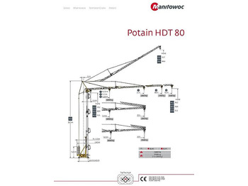 Grúa automontante POTAIN