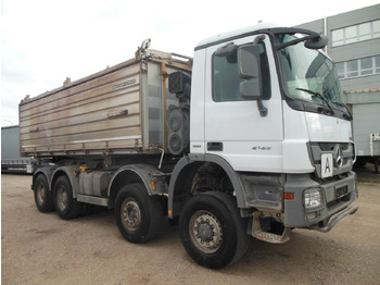 Camión volquete Mercedes-Benz ACTROS 4144, 8X6, 3 PEDALE, MEILLER, BODRMATIC: foto 2