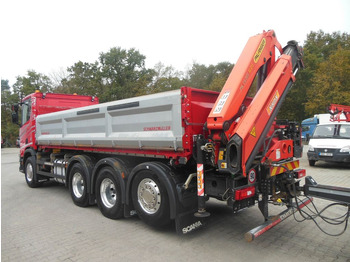 Leasing de Scania R 580,8X4,KIPPER,BORDMATIC,PALFINGER PK 19.001  Scania R 580,8X4,KIPPER,BORDMATIC,PALFINGER PK 19.001: foto 4