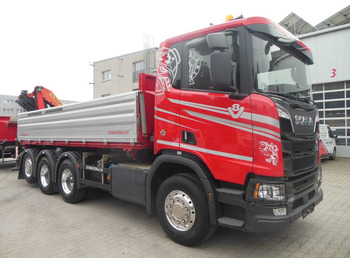 Leasing de Scania R 580,8X4,KIPPER,BORDMATIC,PALFINGER PK 19.001  Scania R 580,8X4,KIPPER,BORDMATIC,PALFINGER PK 19.001: foto 2