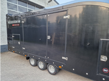 Remolque portavehículos BJT Race Transporter 6 550x235x189cm black elektrisch kippbar ASR Tridem 10" 3500kg Modell 2024: foto 5